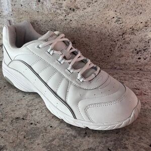 Easy Spirit Women's Punter Lace Up Athletic Casual Shoe White Size 11WW